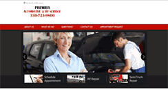 Desktop Screenshot of premierautorv.com